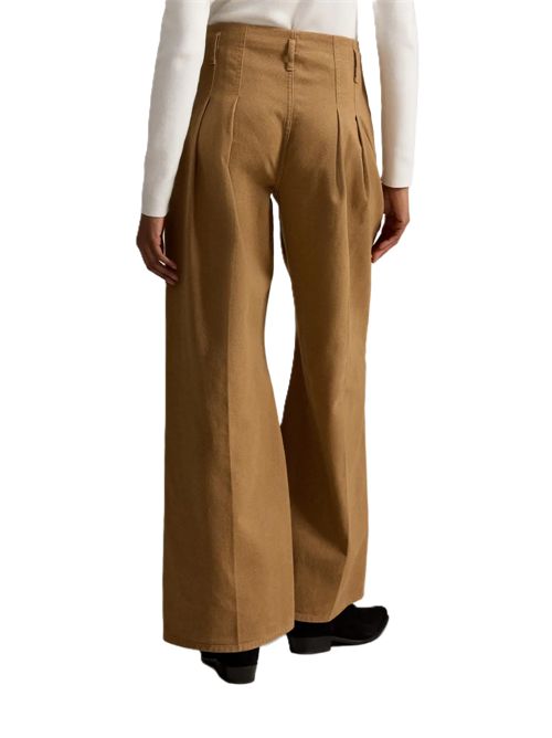 pleated wide-leg trousers Polo Ralph Lauren | 211-B17574-001CAMEL